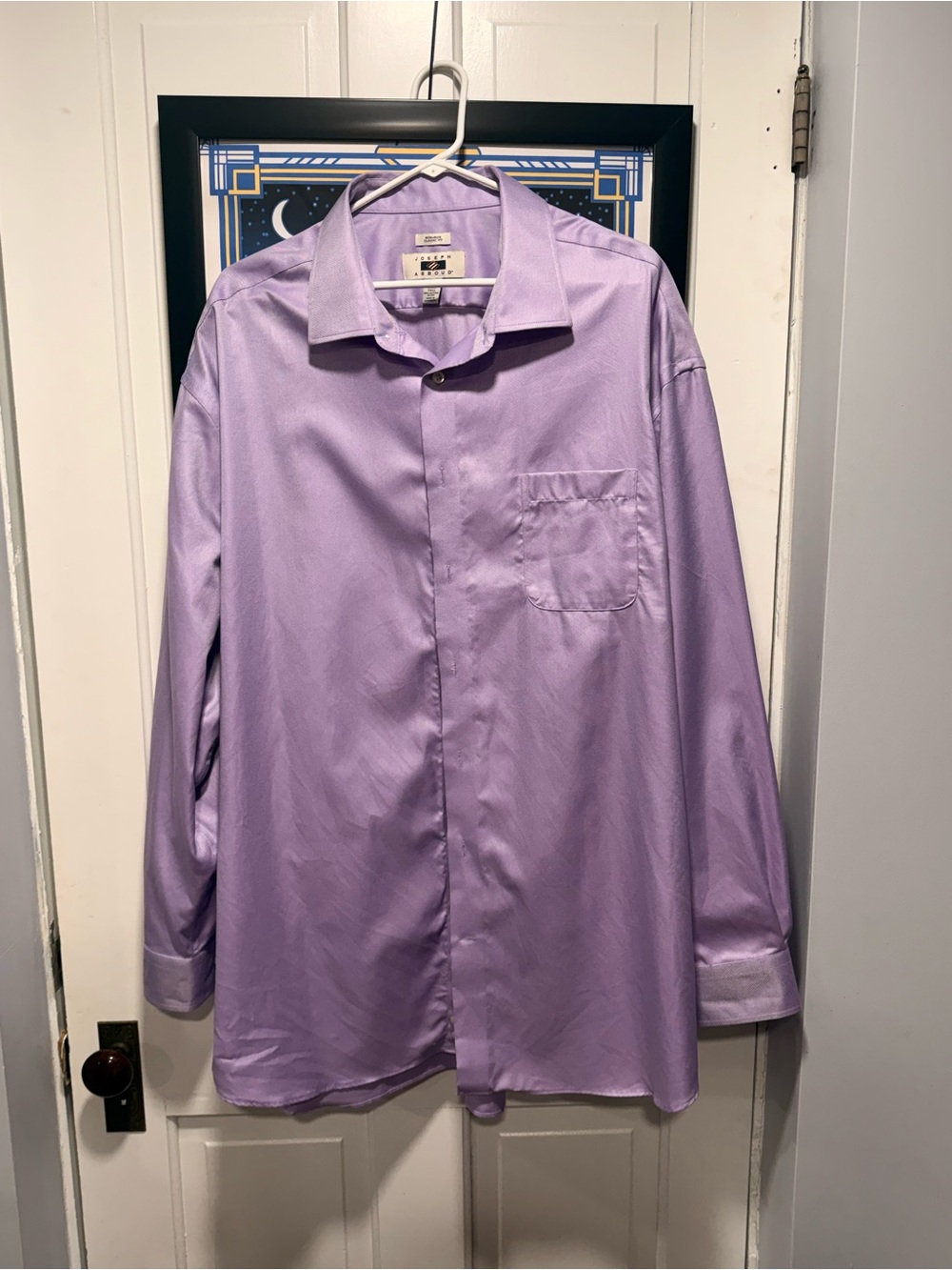 Men's Lavender Dress Shirt - Joseph Abboud